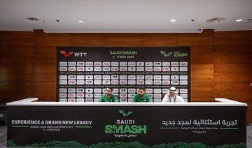 Saudi table tennis players ‘happy’ to compete against world’s best