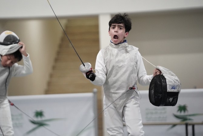 Al-Huda club shines at Kingdom Under-15 Fencing Championship
